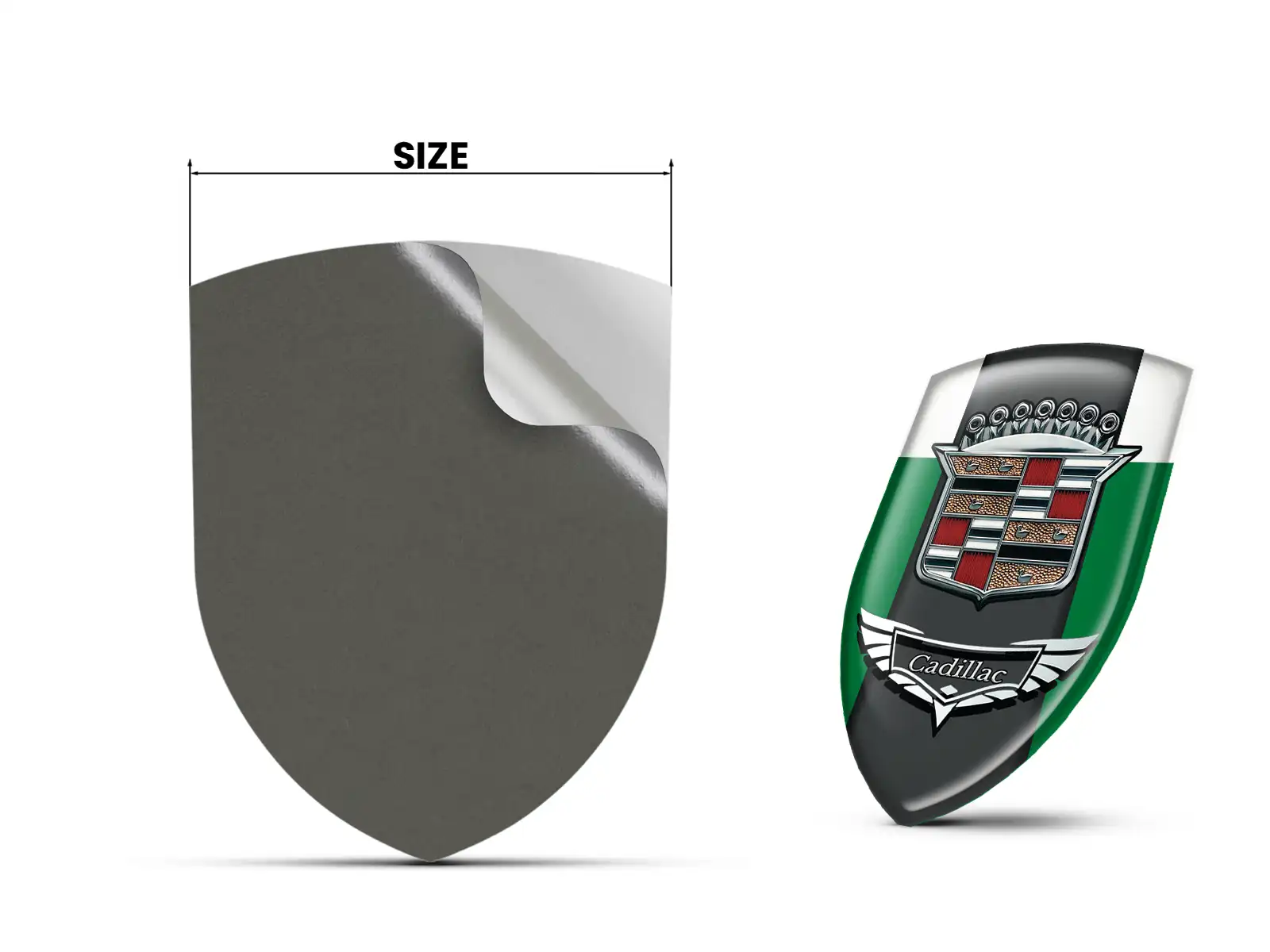 Cadillac Sticker Silicone Pro Max Résistant Stylé Performance ST